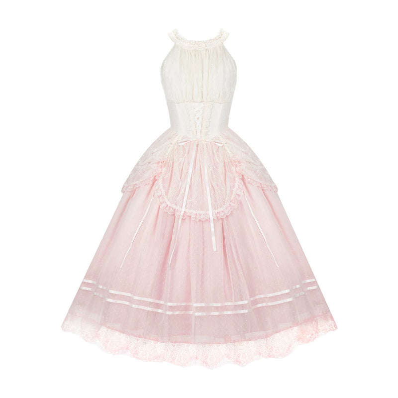 With PUJI - Tulip - Classic Lolita JSK Dress, Boned Bodice Detail detail view 12