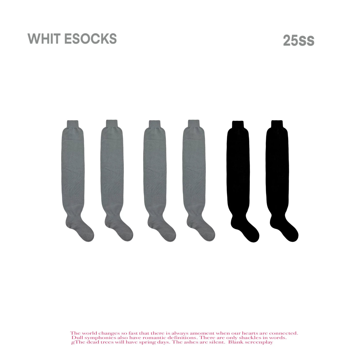 White Socks - Winter Prep Knitwear - Ruched Knit Leg Warmers in Single or Multi-Pair Options