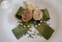 dual use bow flower- green