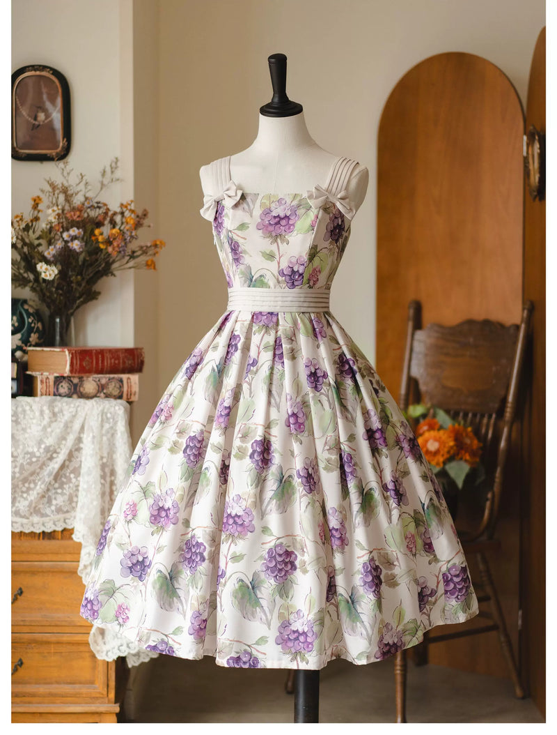 Forest Wardrobe - Forest Holiday - Printed JSK Dress - 5