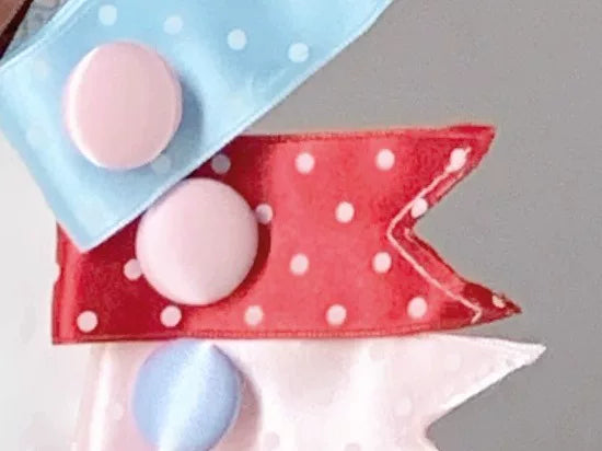 roji roji - Sweet Rabbit Lace - Rabbit-Ear Headband with Layered Lace and Bows