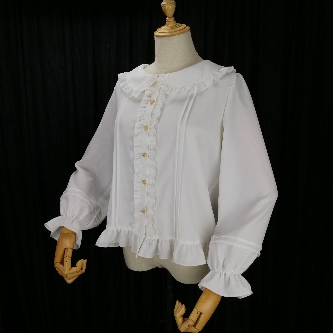 Sakurada Fawn - Elegant Lolita Long Sleeve Blouse - Innerwear
