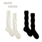 White + Black (2-Pair Set) / One Size