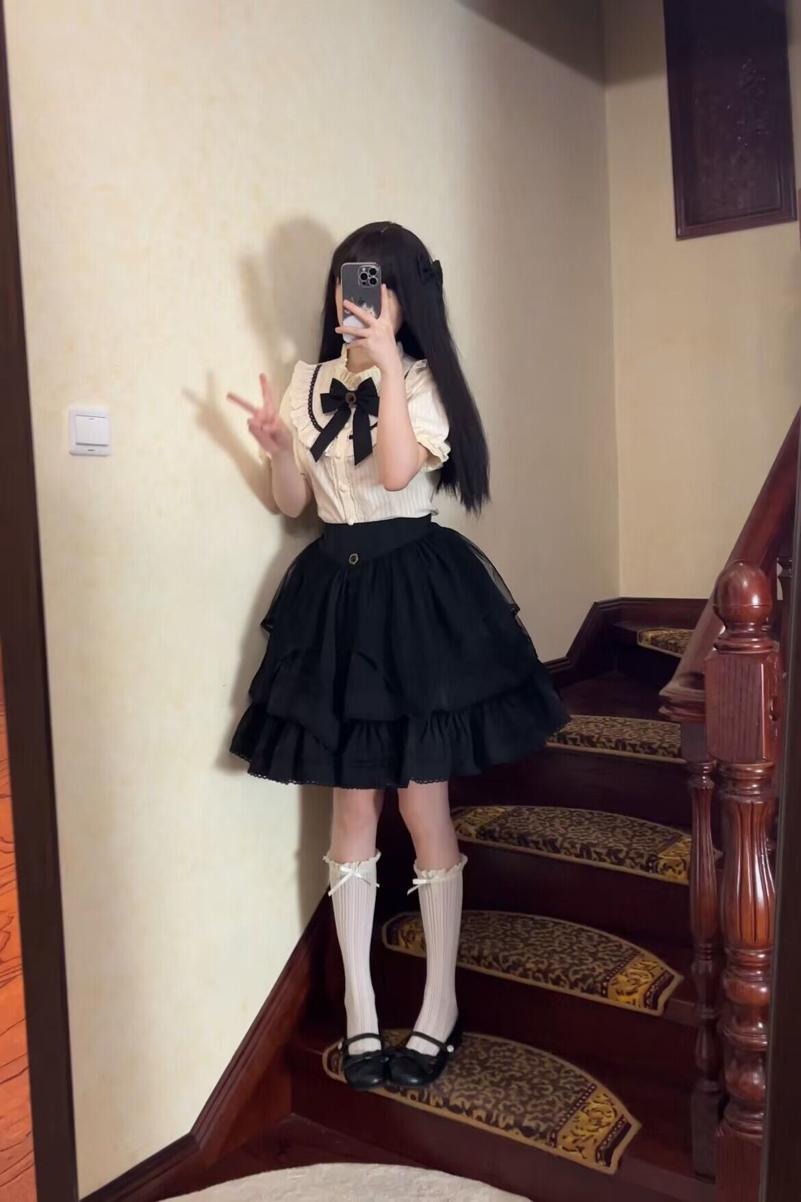 Uncle's Workshop - Rich Girl - Elegant Lolita Blouse and Skirt, Detachable Sleeves