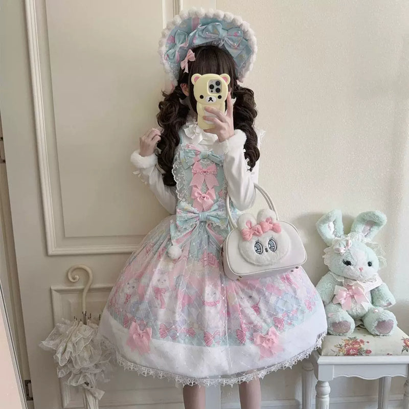 Hanguliang Candy Mary Cat JSK Dress