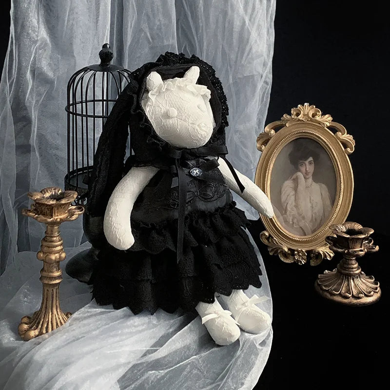 With PUJI - Doki! - Sweet Lolita OP Dress, Pockets detail view 16