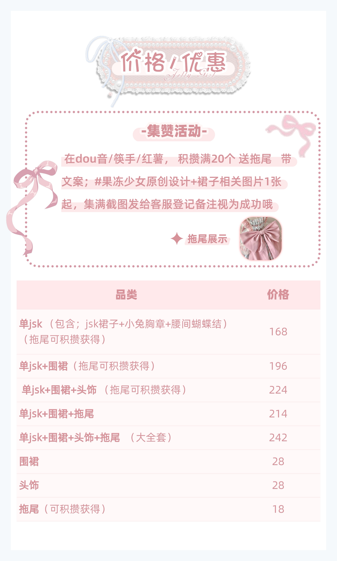 Jelly Girl - Sweet Lolita Spring Dessert - Sweet lolita JSK dress