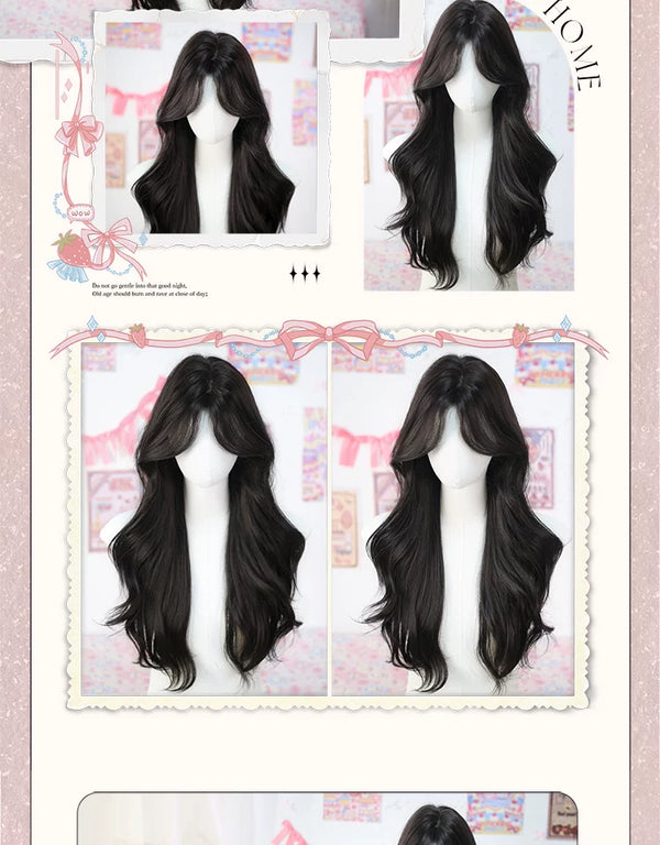 Dalao Home Xinhua Ling black tea long curly wig - additional view 1