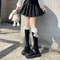 Black long tube---pure cotton vertical texture / One Size
