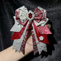 Snowflake Diamond Bow (Red)