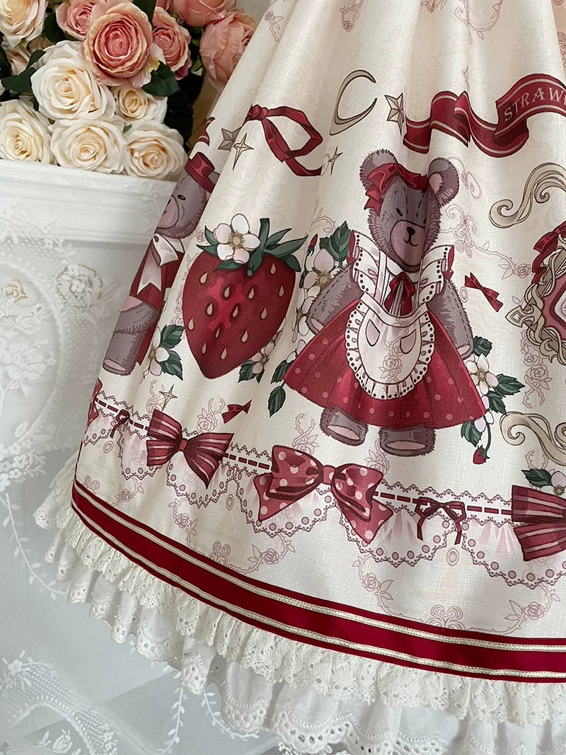 Your Princess - Winter Gift - Kawaii Lolita JSK and Coat Set