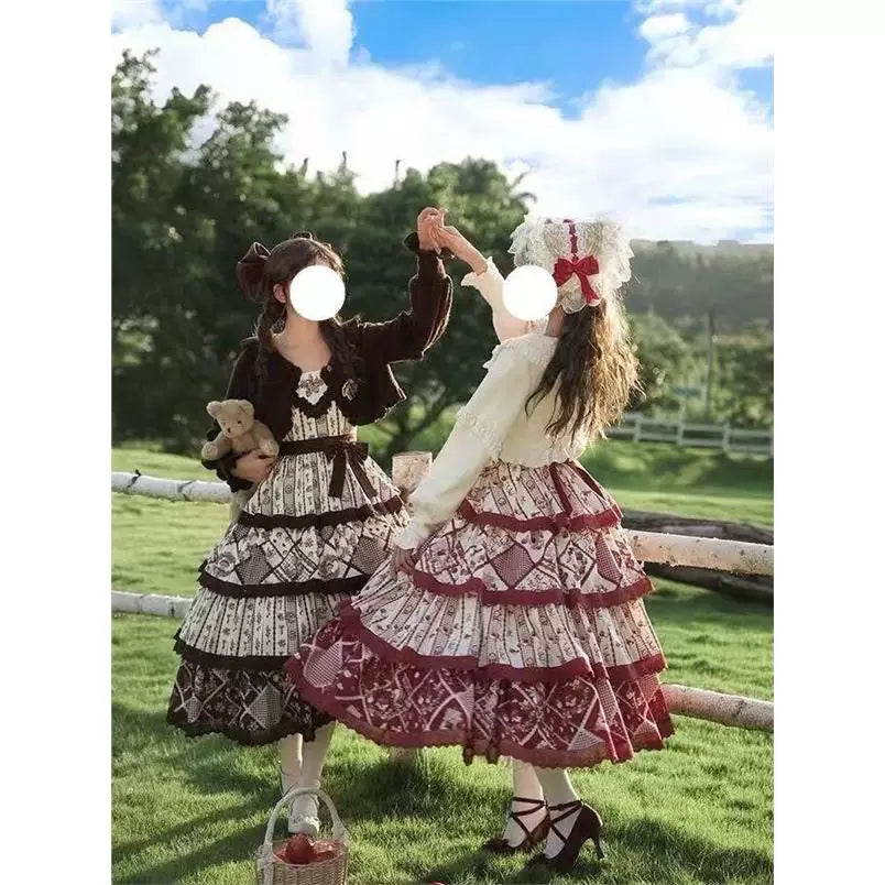 Sweetheart Dream Machine - Pinecone Doll - Short knitted cardigan with a ruffled doll collar