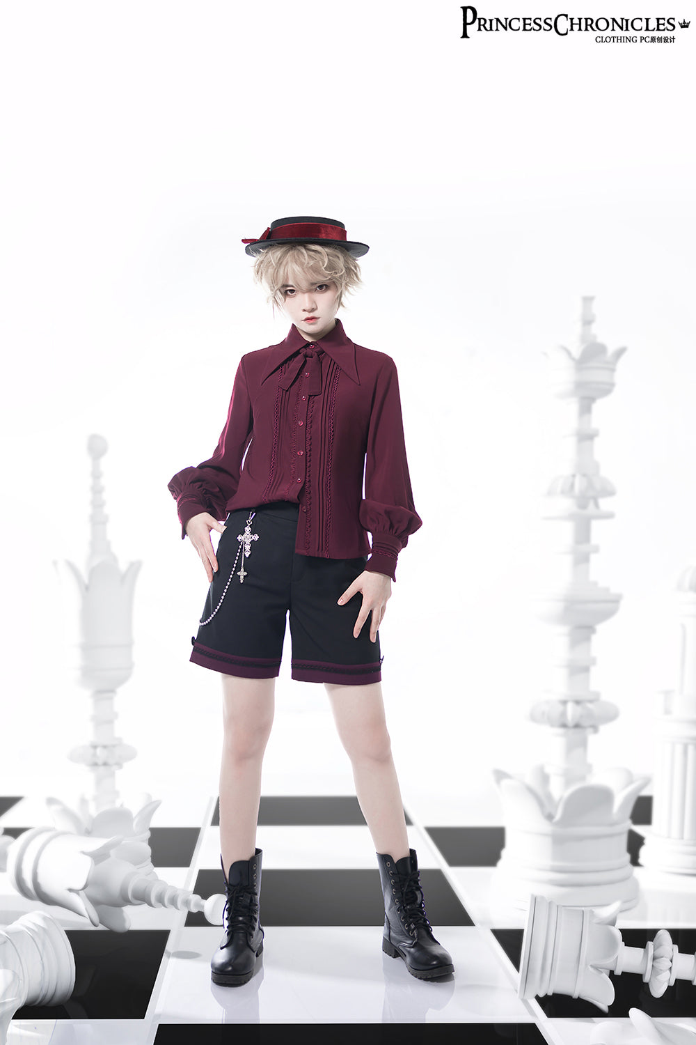 Princess Chronicles - Retro Ouji Lolita Blouse Multicolors - Innerwear