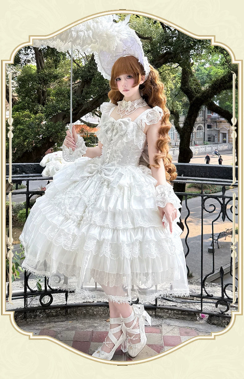 Miaolin Original - Rose Oath - Sweet Lolita JSK dress