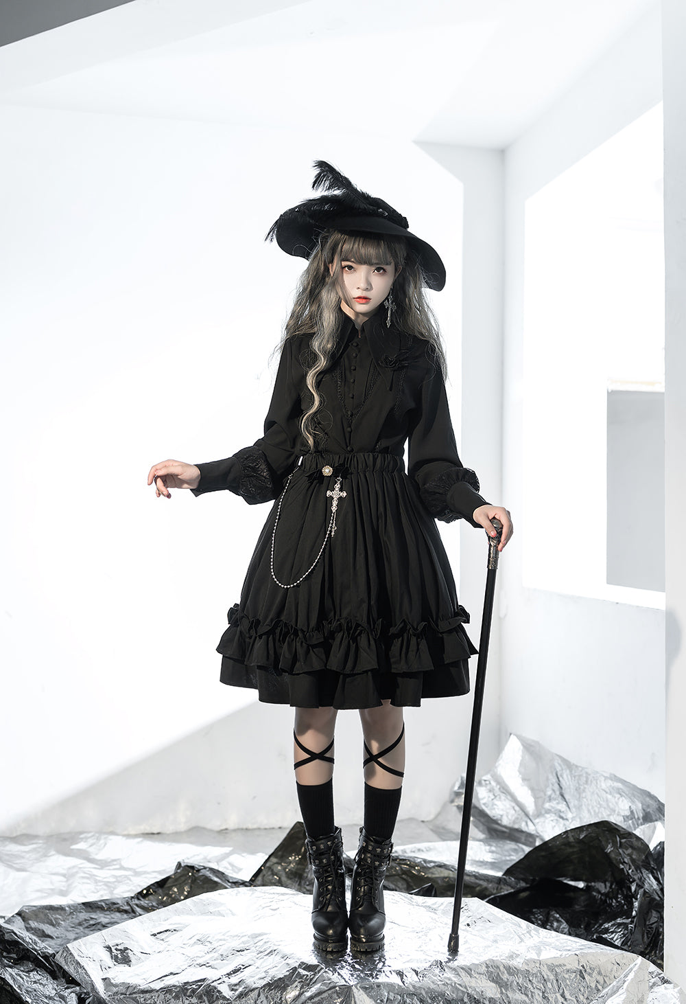 Princess Chronicles - Retro Gothic Lolita Waist Chain - Hand Accessory