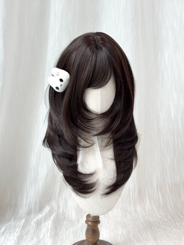 Kunkun Fish Wind Feather Ink layered wig - view 1