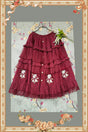 Red Skirt / One Size