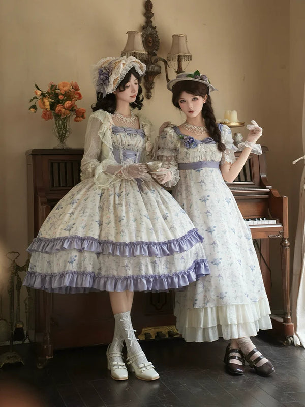 With PUJI - Iris Secret - Twins Lolita Summer Dress, Empire OP, Bodice JSK product view