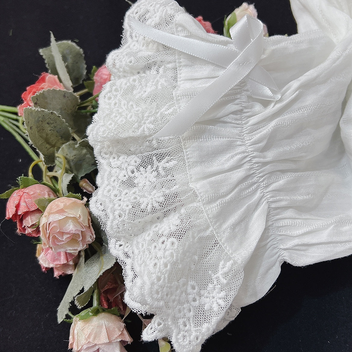 DMFS Lolita - Summer Short Sleeve Cotton Lolita - Blouse Innerwear