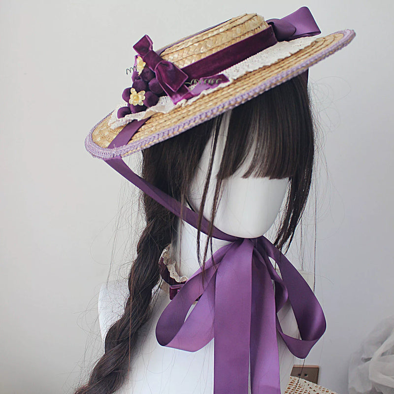 Handmade Loire Vineyard grape Lolita accessories - view 14