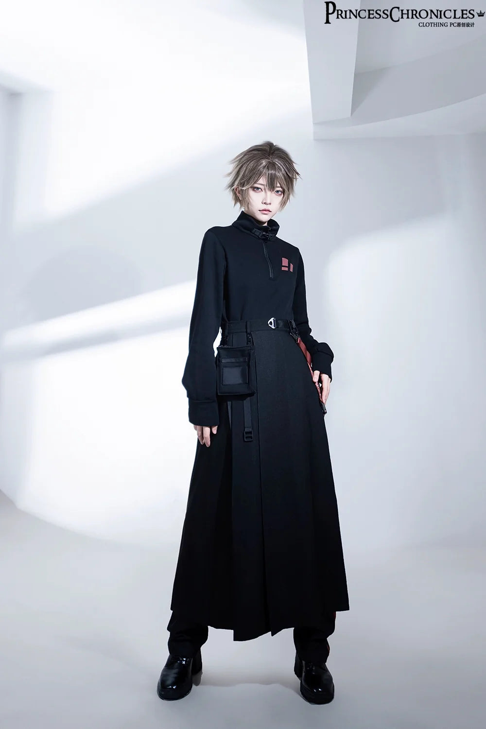 Princess Chronicles - Nameless Blade - Wasteland Techwear Handsome Skirt and Inner Shorts