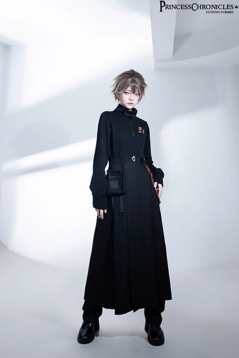 Princess Chronicles - Nameless Blade - Wasteland Techwear Handsome Skirt and Inner Shorts