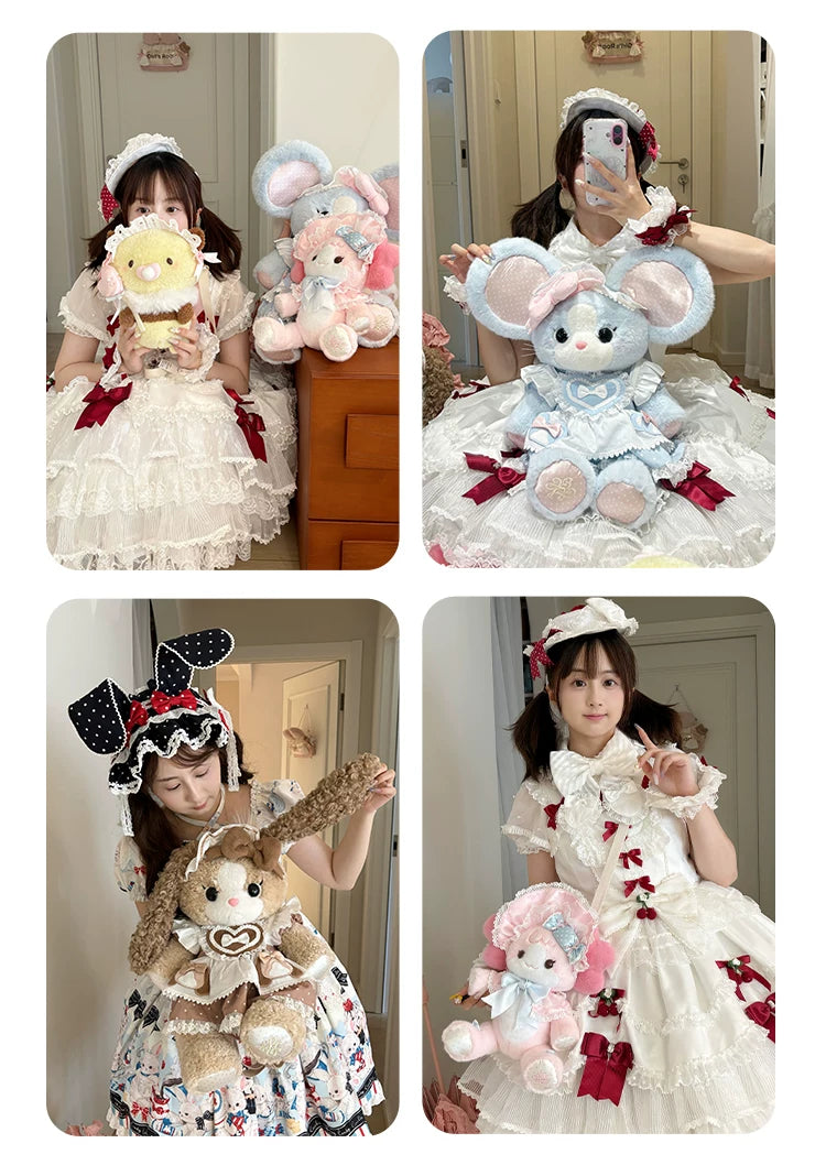momo - 3rd Anniversary Momo - White Gold 3D Doll Backpack