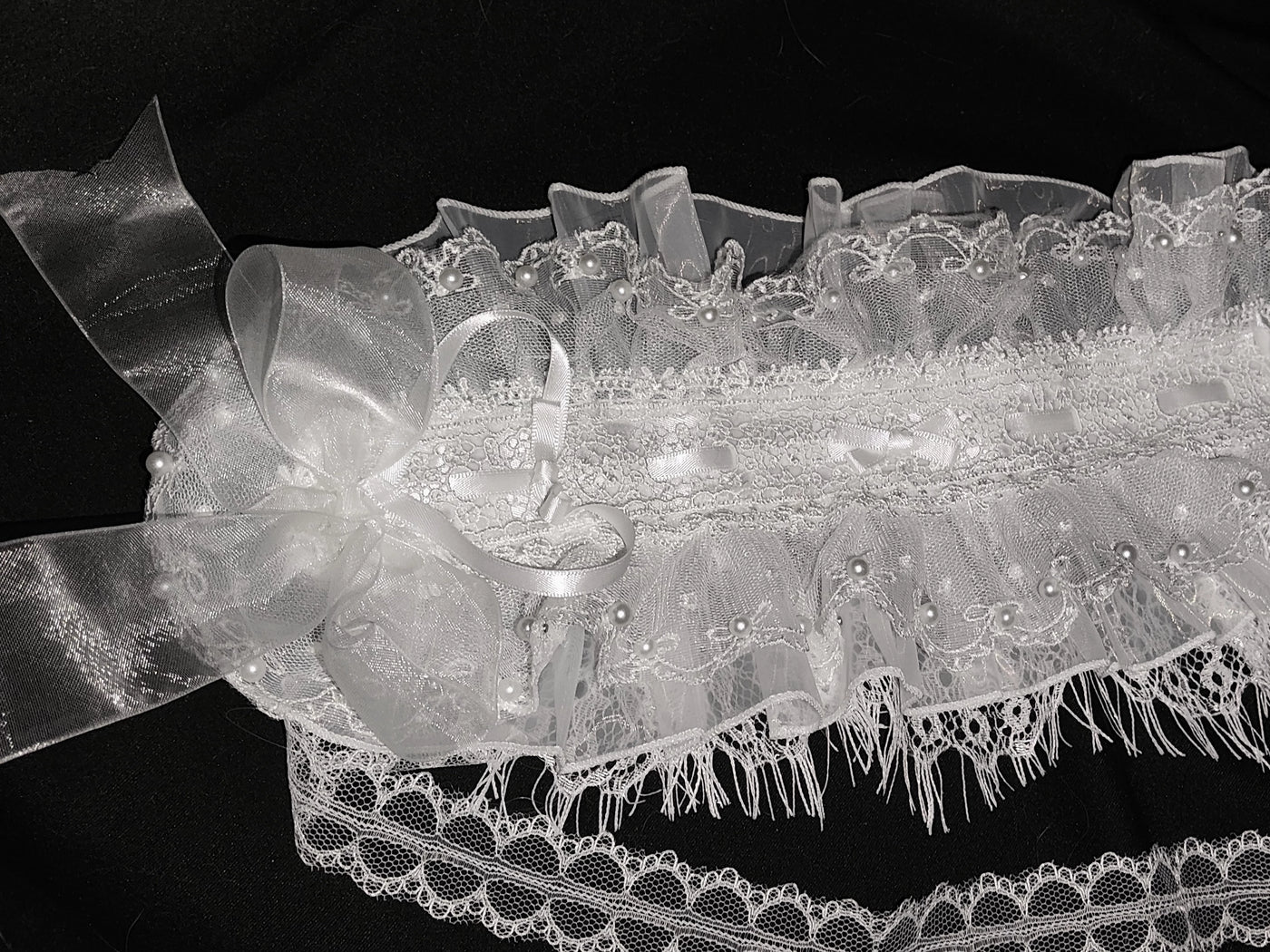 Dokisuru - Gothic Bridal - Eyelash Lace Hairband