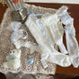 White-blue layering set, one of each / One Size