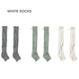 (3-pair set) Gray + Green + White / One Size