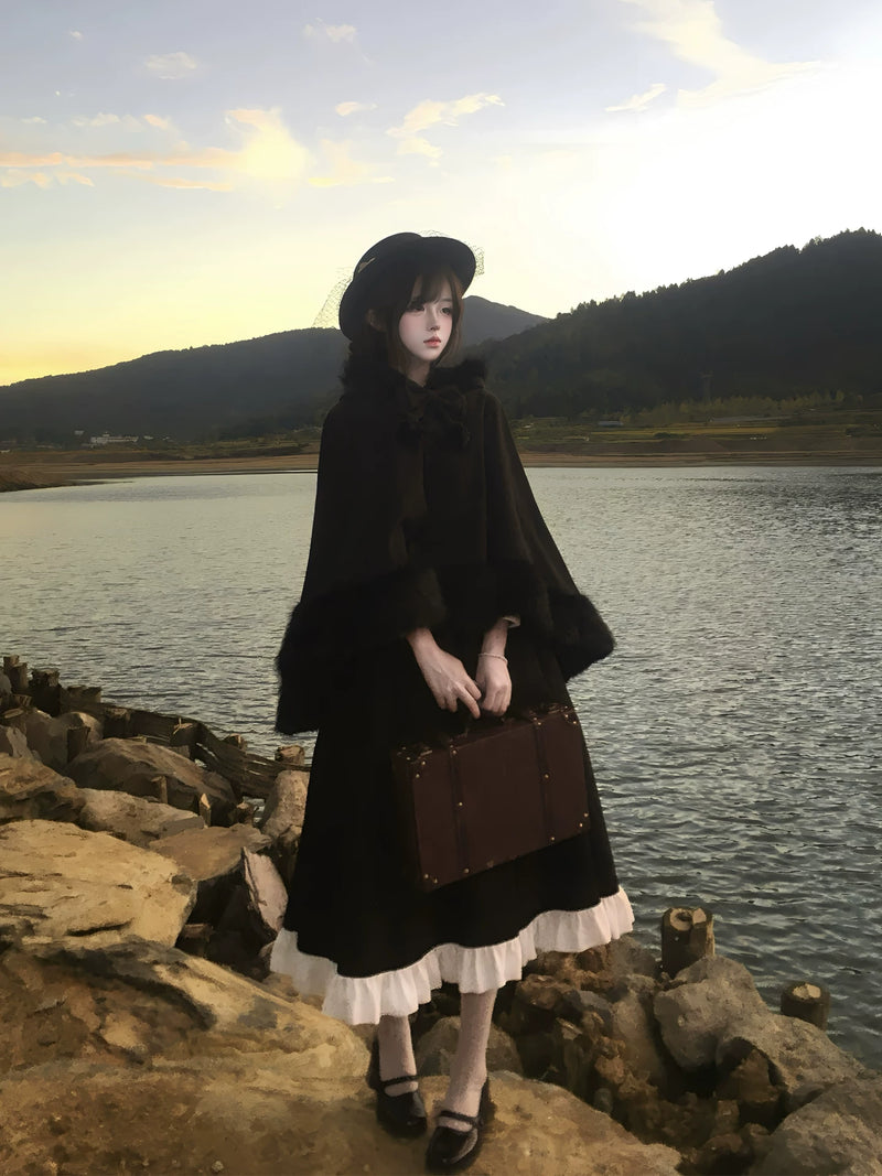 Mizuiro Dream Autumn & Winter Lolita Cape — additional product view