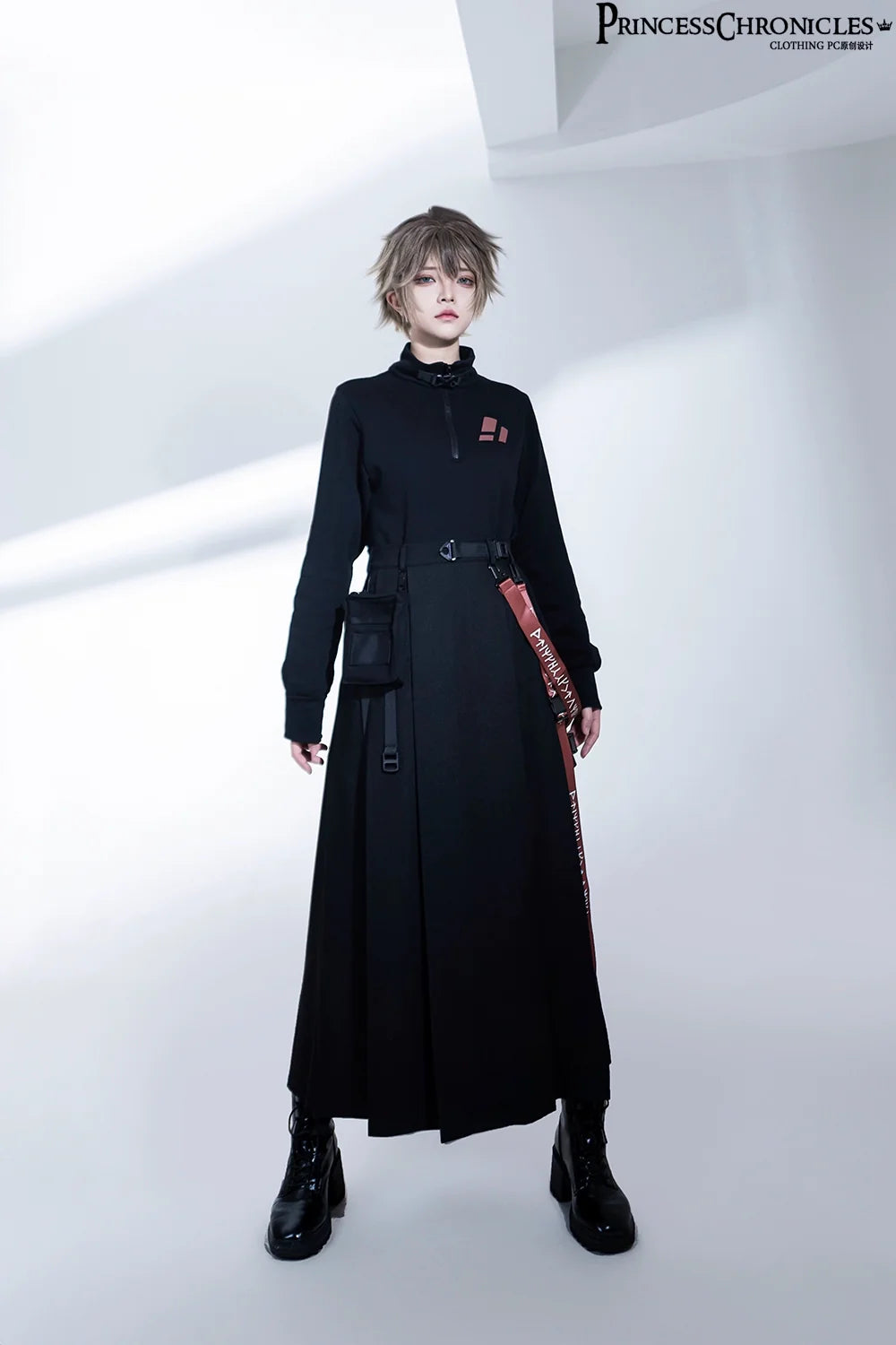 Princess Chronicles - Nameless Blade - Wasteland Techwear Handsome Skirt and Inner Shorts