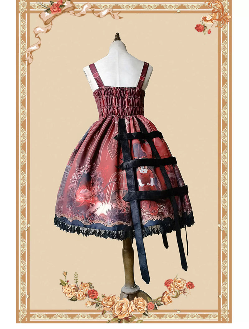 Infanta - Midnight Magic - Gothic Print JSK & Accessories