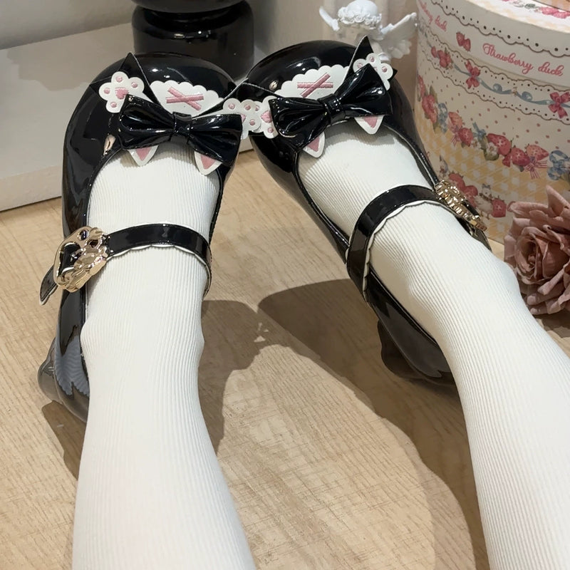 Kitten Toast – Cat Paw Party 3.0 – 1.5 cm Low-Heel Mary Janes — product photo 5