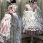 Ensemble complet : Bonnet + Tour de cou + Traîne + Manches princesse + JSK / S