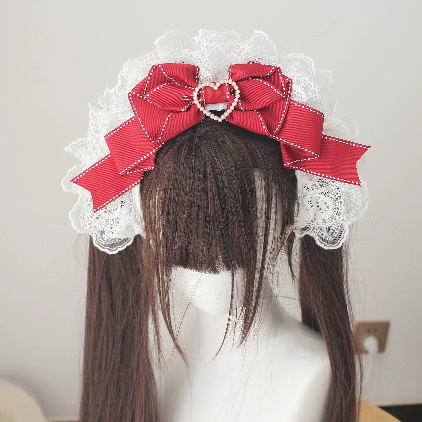 Deer Girl Handmade - Lace Veil Collection - Top Hats, KC, Arm Sleeves, Hanamaru, Headbands and Bonnets with Tulle