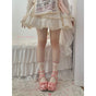 One Size / Pink mid-calf socks / about 12.6" (32 cm)