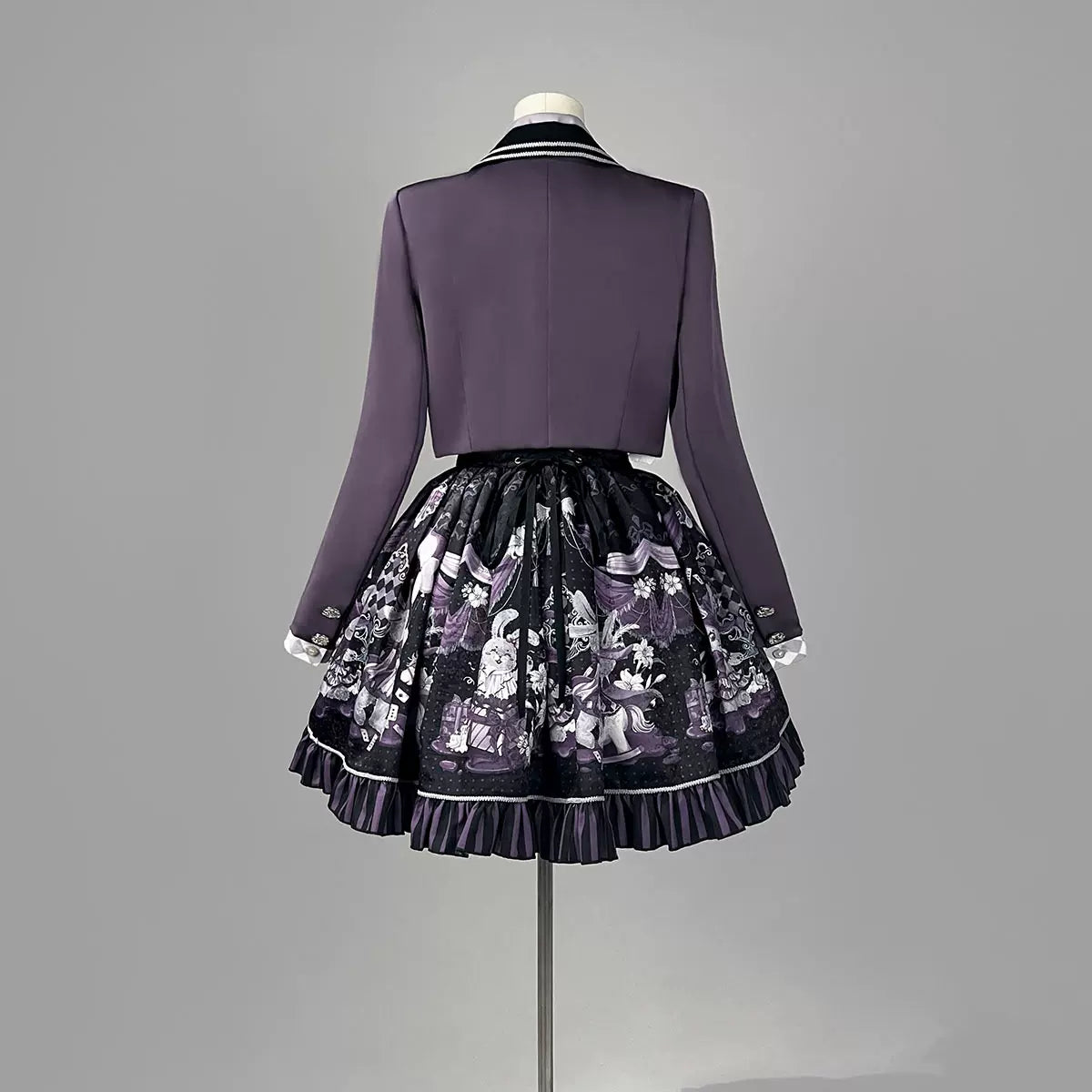 Your Princess - Magic Troupe - Gothic Lolita Outfit, Bunny Printed Skirt