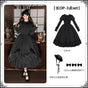 Long OP 3-piece set (Long OP + Yesterday's Letter Hat + 2-way bow brooch *3) In stock / S