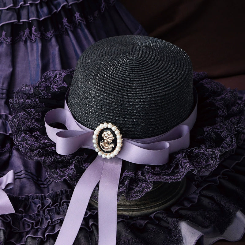 Carol Goddess - Tasha's Garden Starry Purple Gradient - Gothic lolita