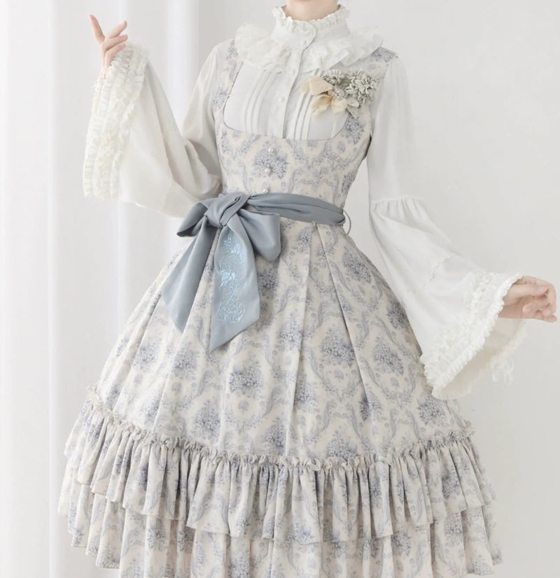 DMFS Lolita - Ever-Changing Enchantress - Classic Lolita Blouse, Tightening Hime Sleeve