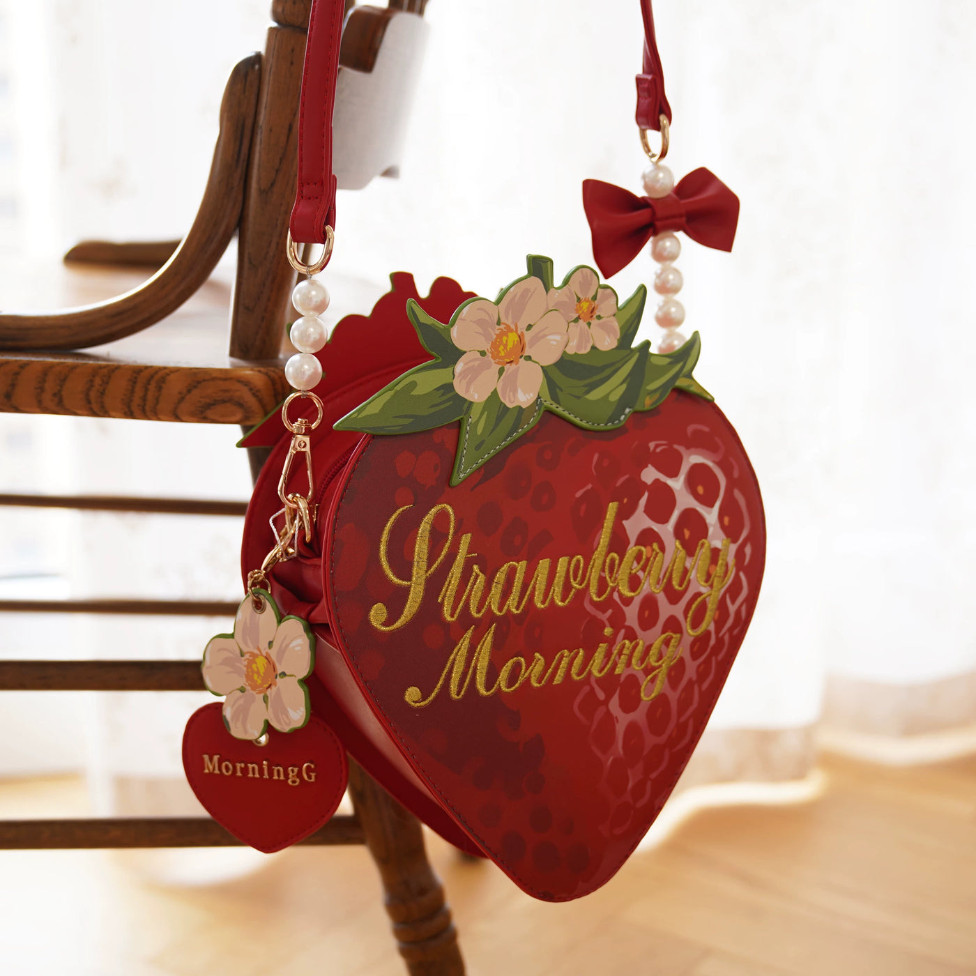 Lolita - Sweet Strawberry Lolita Bag - Individually Selectable Lolita