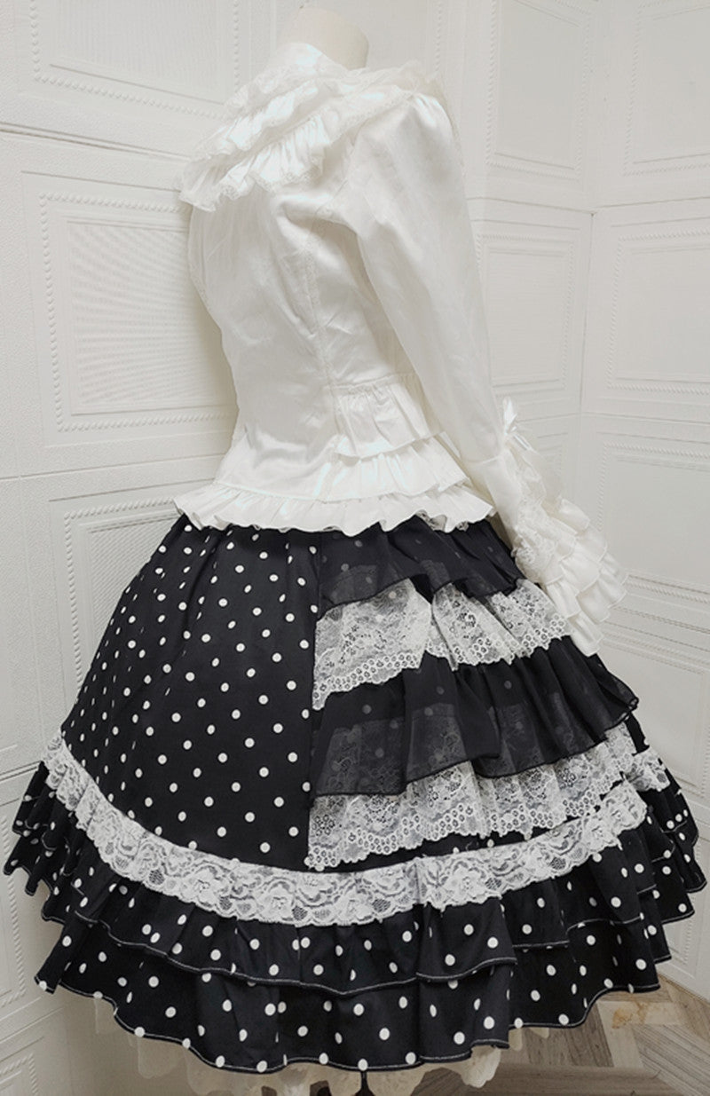 Sweet Angel - No.165 - Classic Lolita Blouse & SK
