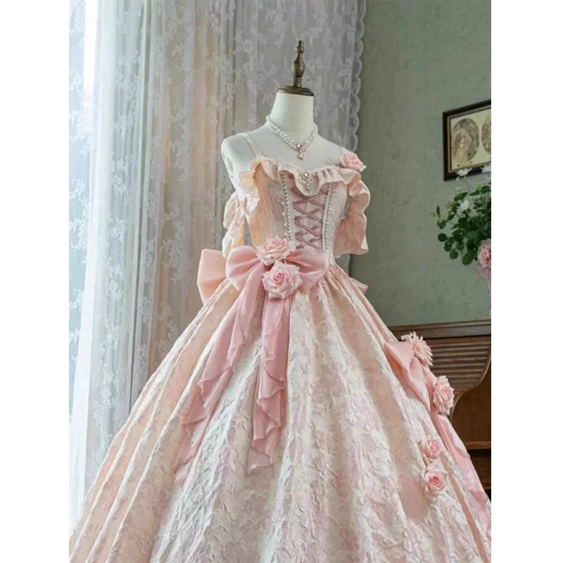 Flora Muse - Purple Lolita Formal Gown - Light purple