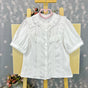 S / Milk white - short sleeves