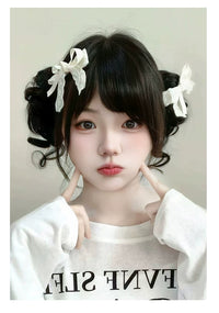 Kunkun Fish - Energetic Bun - Wispy Tendril Bun Hairpiece - Brown-black - single piece