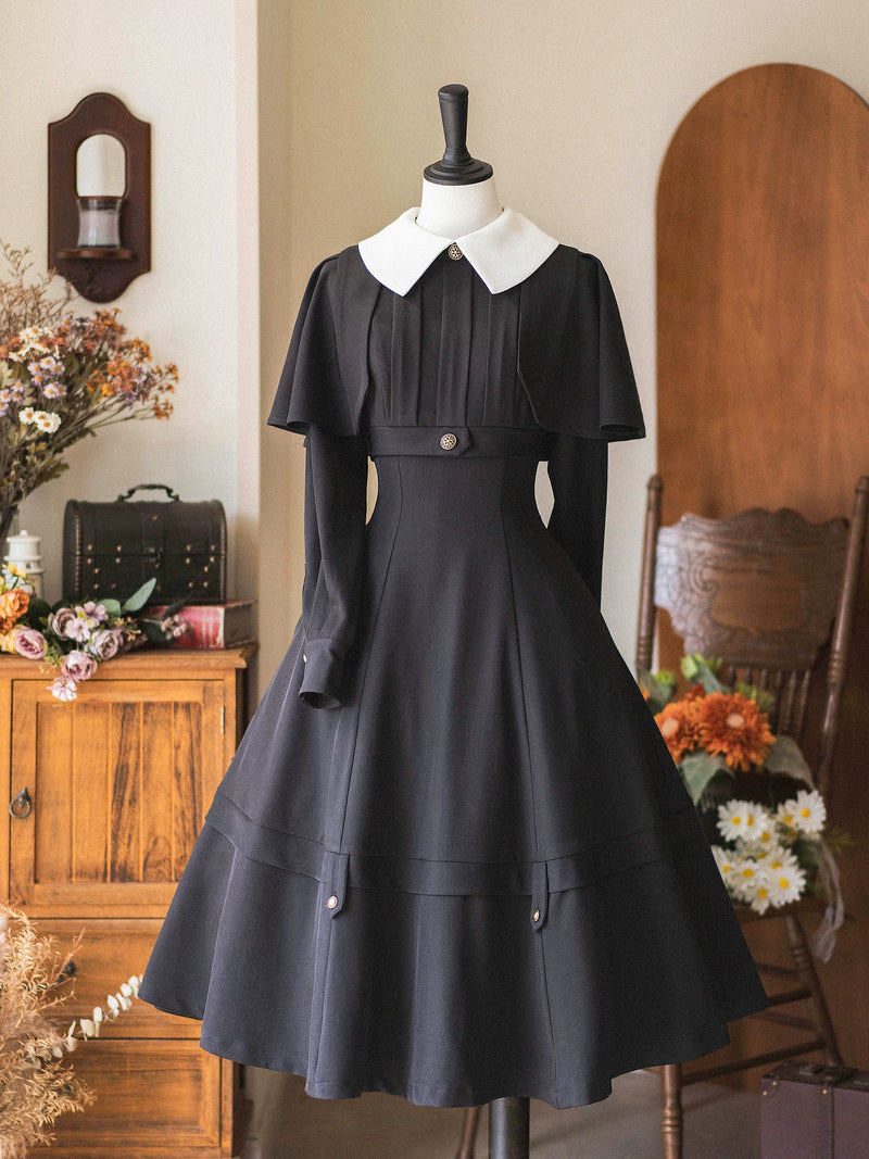Forest Wardrobe - Forest Antique Trunk - Cape-Collar OP Dress - 10