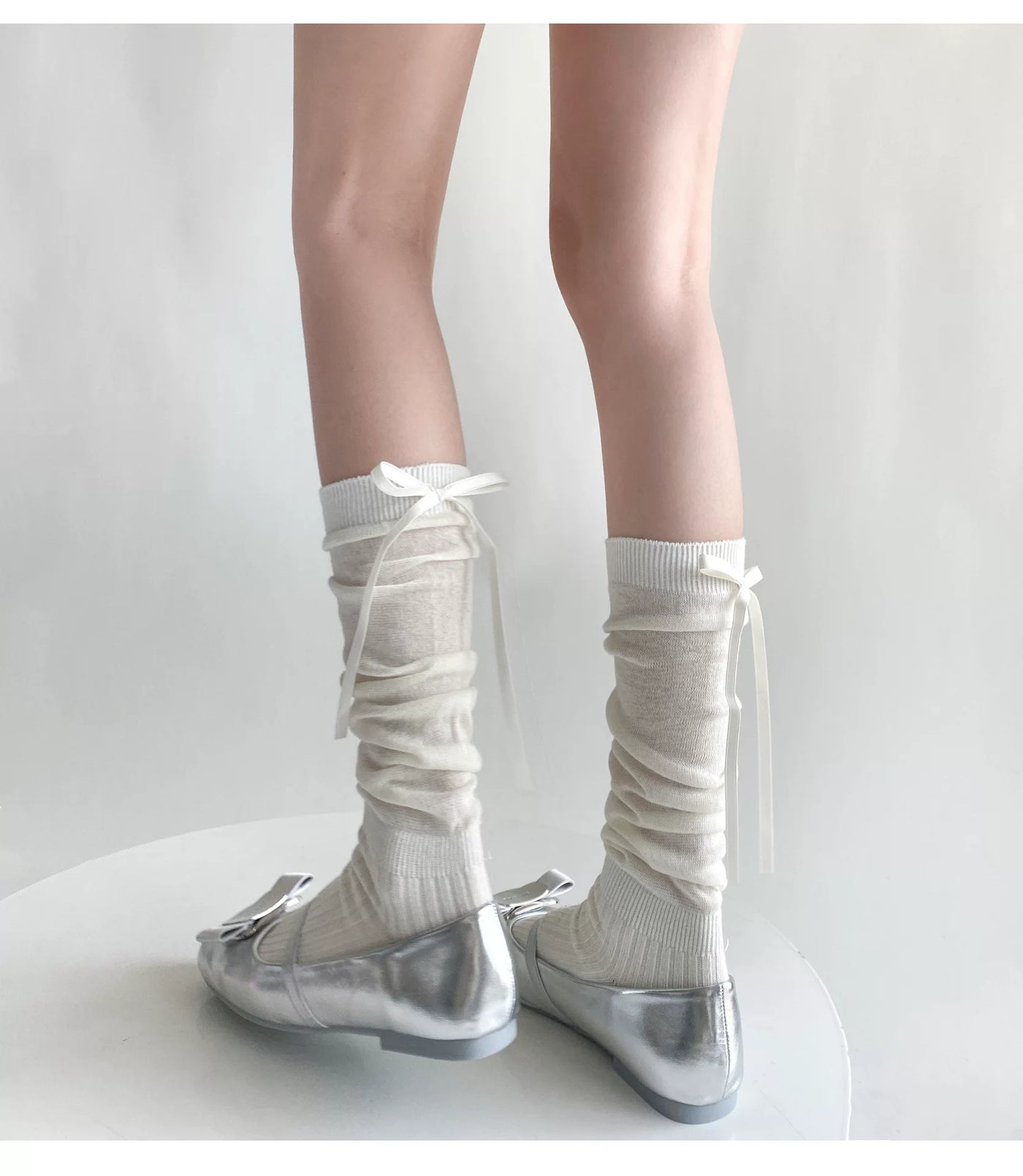 Fantasy Doll - Ribbon Ballet - Socks with ribbon ties