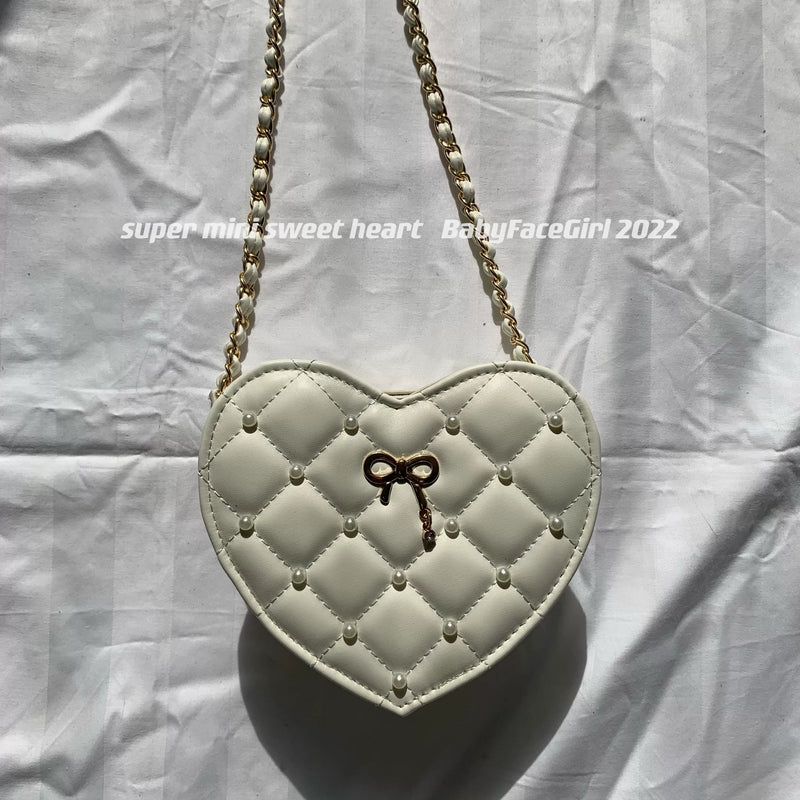 Lolita - Sweet Lolita Heart Mini Crossbody - Individually Selectable