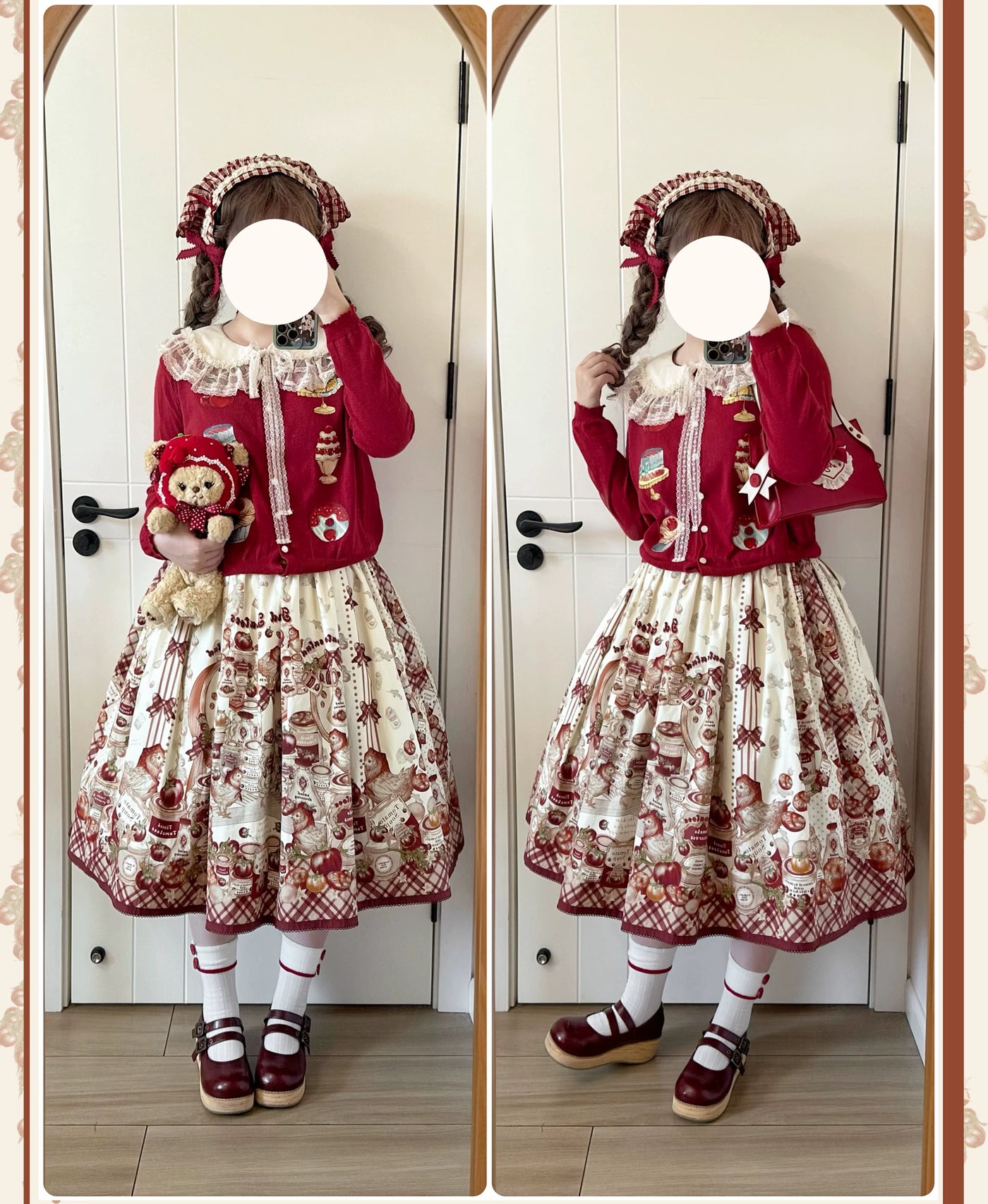 WF - Tomato Can - One-Piece Dress and Coordinate Pieces with Tomato Print